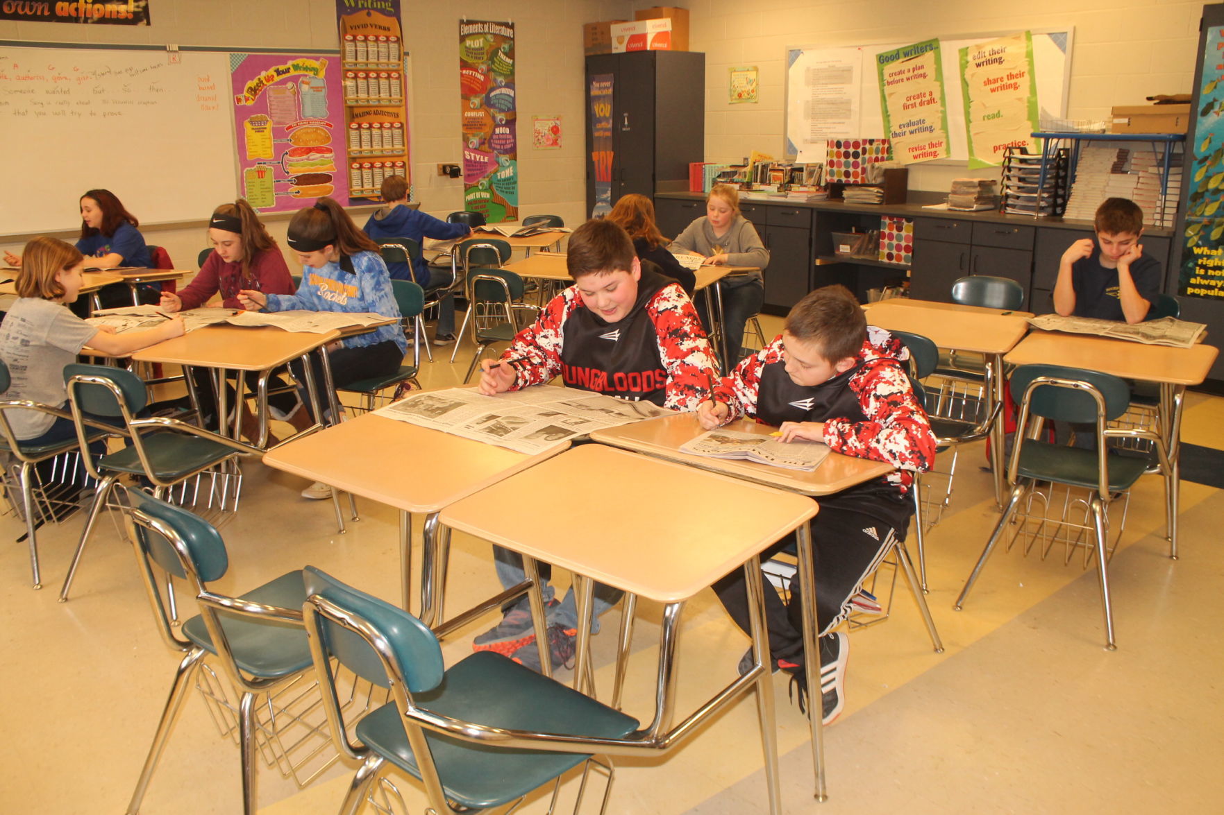 Katie Baney's English Class at Southern Huntingdon County High/Middle School